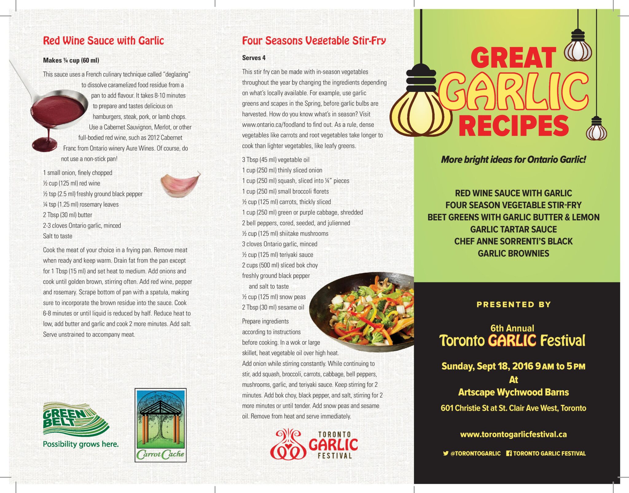 Garlic Recipes Brochure 2016 page 001