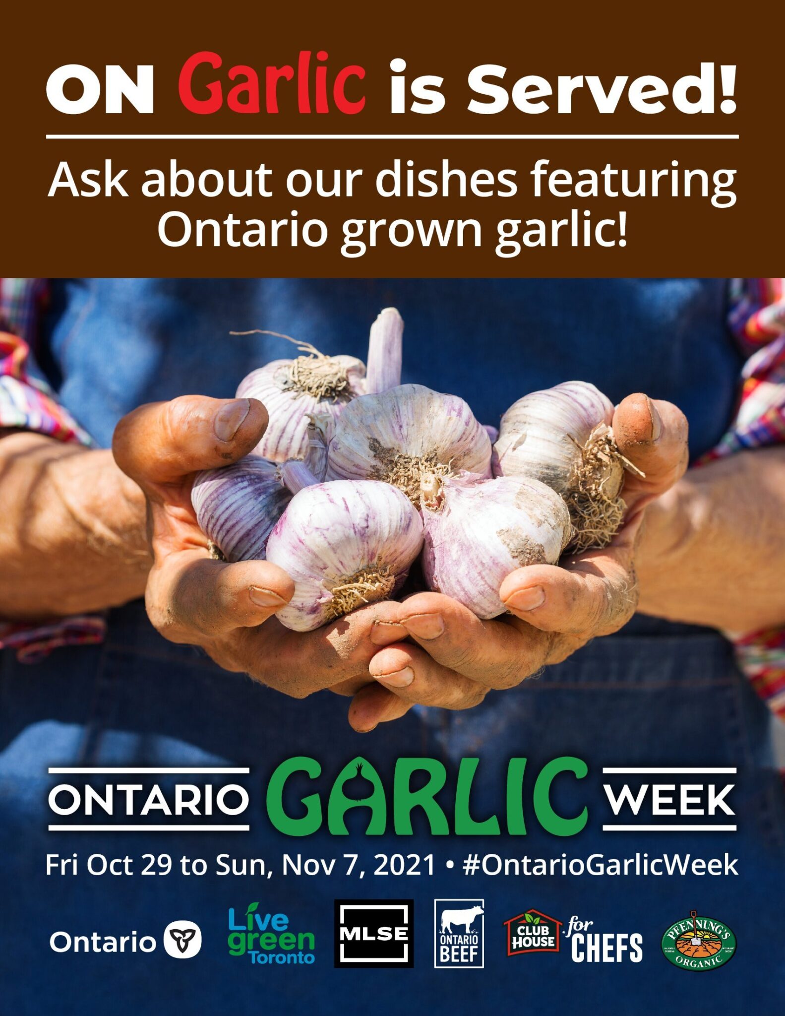 Ontario Garlic Week Poster 2021