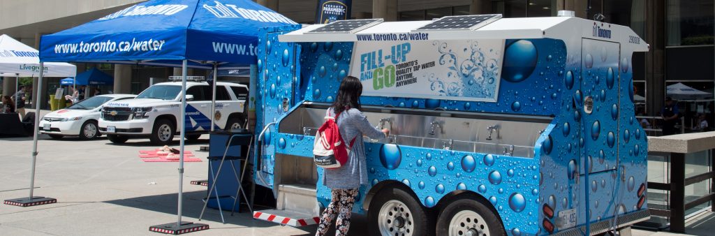 HTO To Go Water Trailer, Lake Ontario ON
